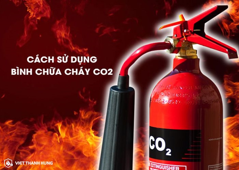 Các bước chuẩn bị trước khi sử dụng bình chữa cháy CO2