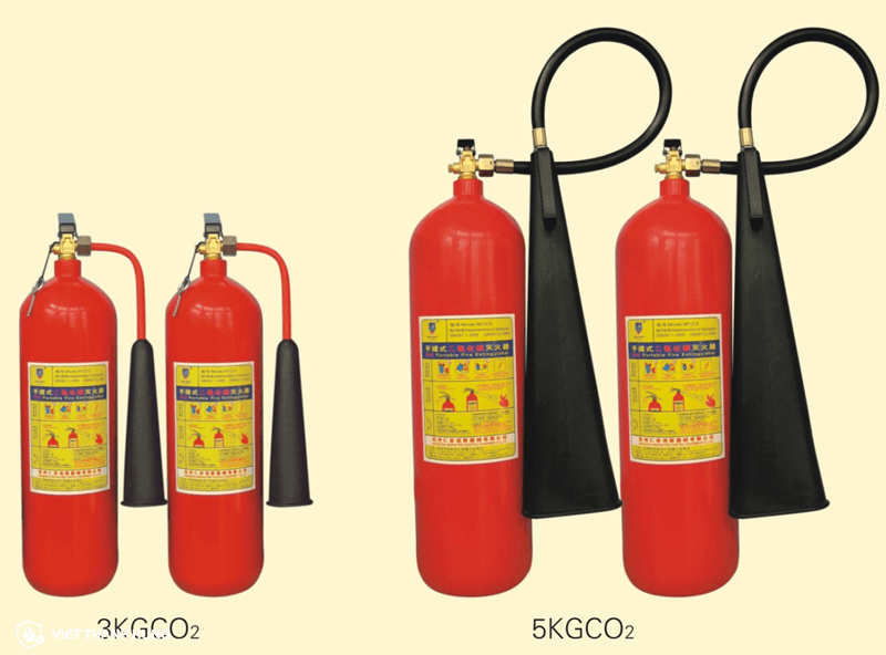 Các loại bình CO2 phổ biến trên thị trường