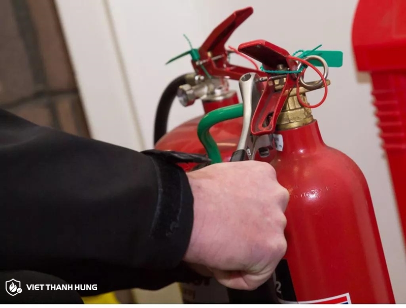 Hướng dẫn bảo quản bình chữa cháy CO2