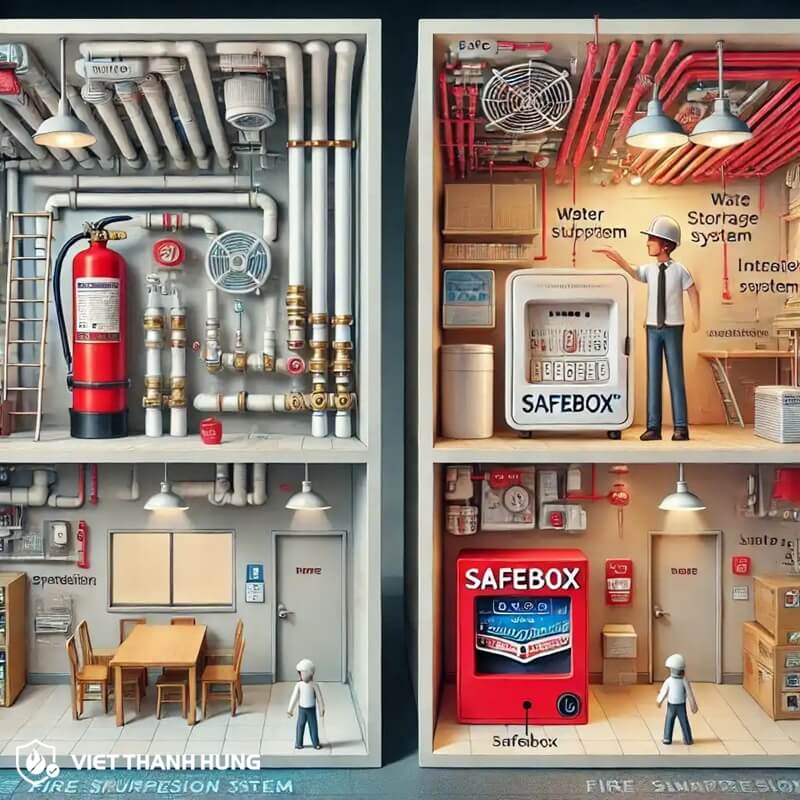Lưu ý khi chọn mua hệ thống chữa cháy đóng gói