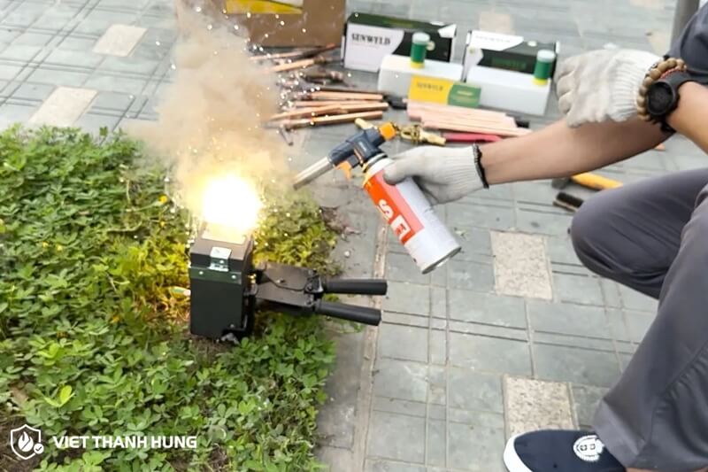 Nguyên lý hoạt động của thuốc hàn hóa nhiệt