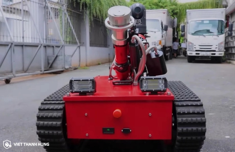 Robot chữa cháy tự động