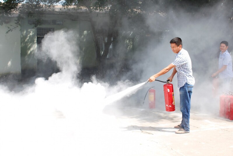 Thành phần bột chữa cháy và nguyên lý hoạt động