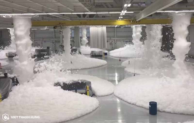 Thành phần cấu tạo của bọt Foam chữa cháy