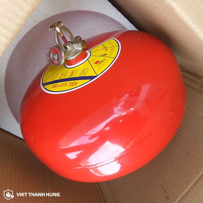 Ứng dụng thực tế của bình cầu chữa cháy tự động