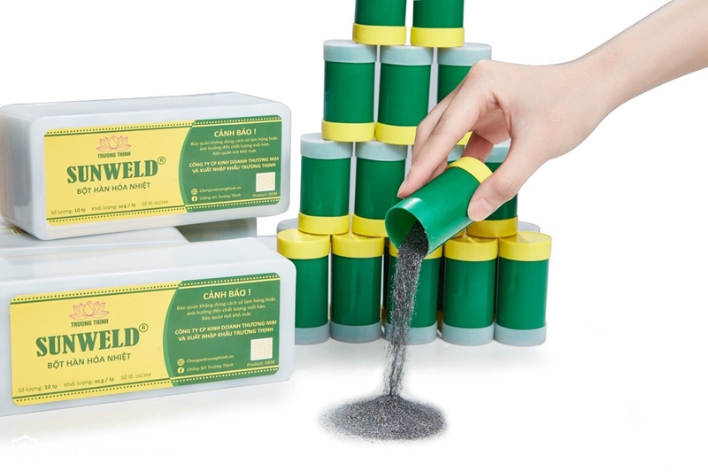Ưu điểm của thuốc hàn hóa nhiệt