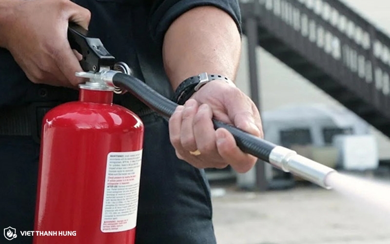 Bình bột chữa cháy chất khí