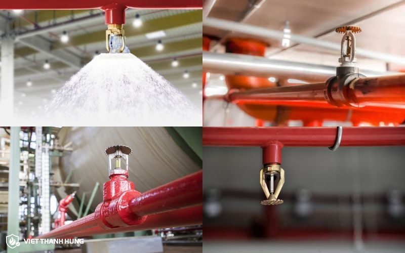 Các loại hệ thống chữa cháy tự động sprinkler phổ biến 2025